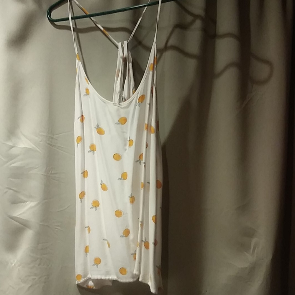 Orange tanktop